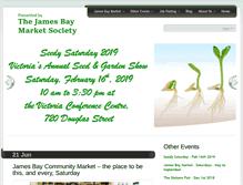 Tablet Screenshot of jamesbaymarket.com
